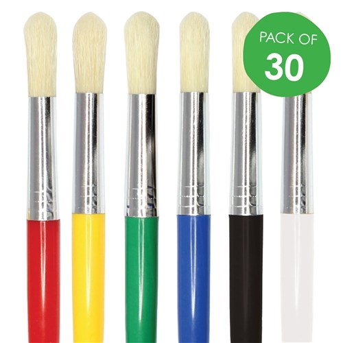 CleverPatch Jumbo Paint Brushes - Pack of 30