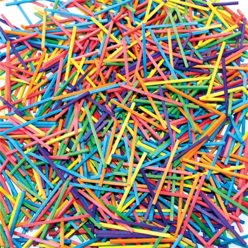 Matchsticks - Coloured - Pack of 4,000