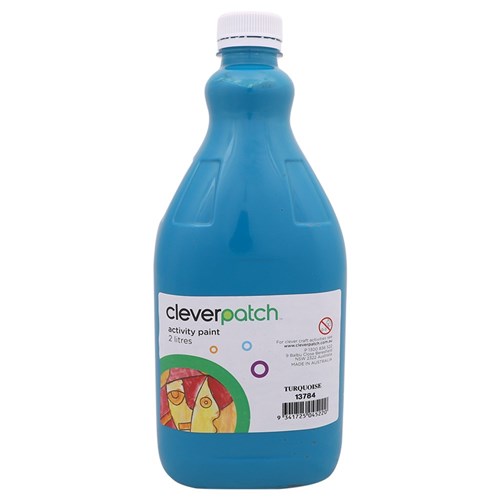 CleverPatch Activity Paint - Turquoise - 2 Litres