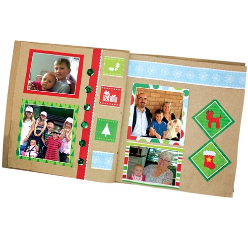 Papier Mache Scrapbook with Handle