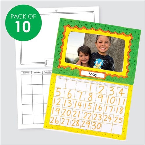 CleverPatch Calendars - Pack of 10