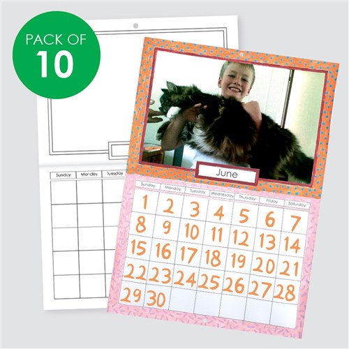 CleverPatch Calendars - Pack of 10