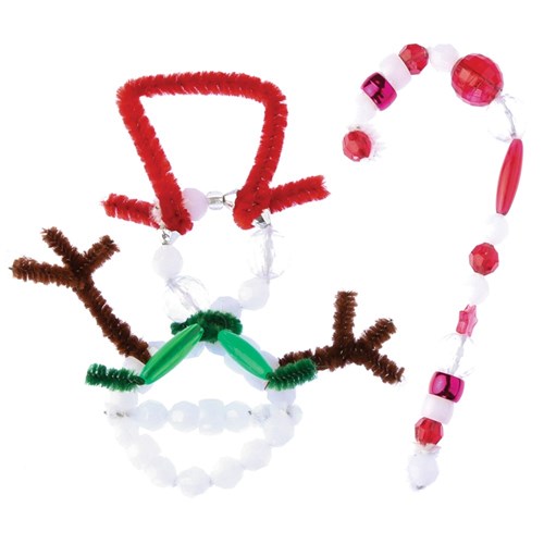 Christmas Assorted Bead Box - 400g Pack