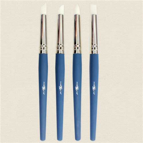 NEXUS Rubber Brushes - Non Slip Coating - Pack of 25