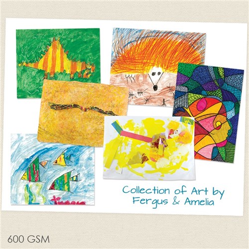 Quill Paste Board White 510 x 635mm Pack of 10 Mounts