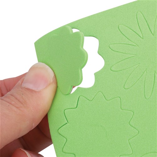 Foam Flower Stickers - Pack of 300