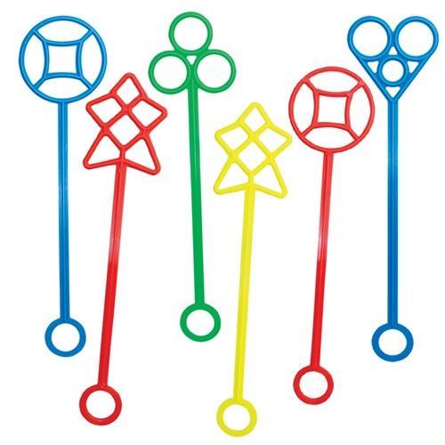 Bubble Wands - Pack of 6