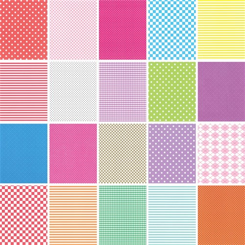 Patterned Cardboard - Pack of 20