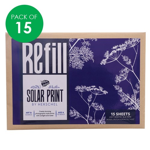 Sun Sensitive Paper - Large - Pack of 15