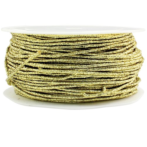 Metallic Wire Cord - Gold - 25 Metres
