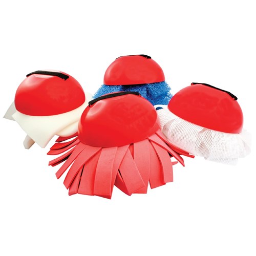 Giant Texture Palm Stampers - Pack of 4