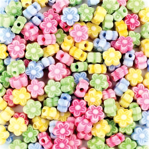 Mini Flower Beads - 200g Pack