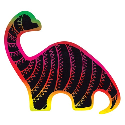 Scratch Board Dinosaurs - Pack of 20