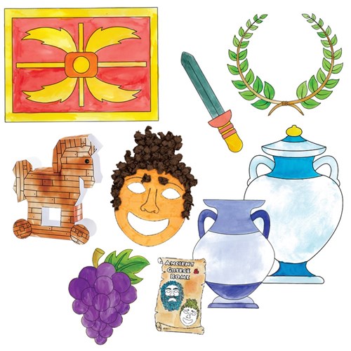 All About Greece & Rome Blackline Masters - Pack of 10