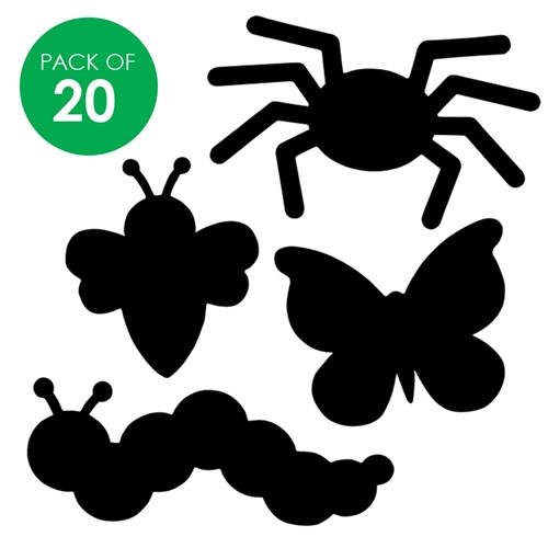 Scratch Board Minibeasts  - Pack of 20