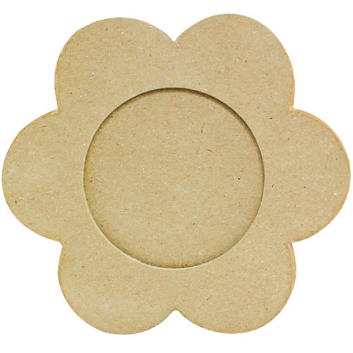 Papier Mache Flower Frame
