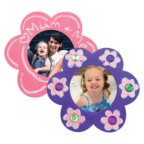 Papier Mache Flower Frame