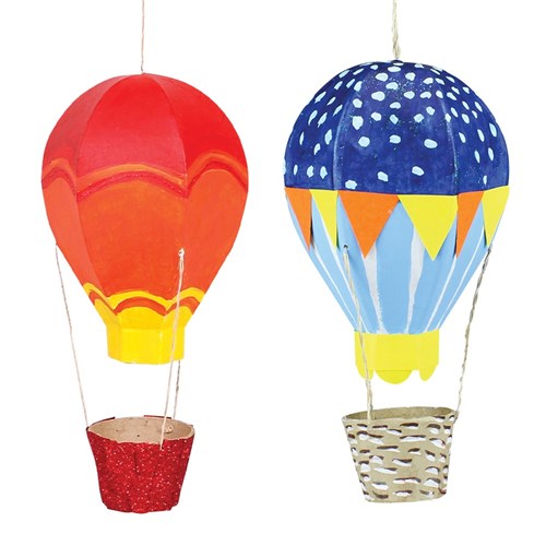 Papier Mache Hot Air Balloon