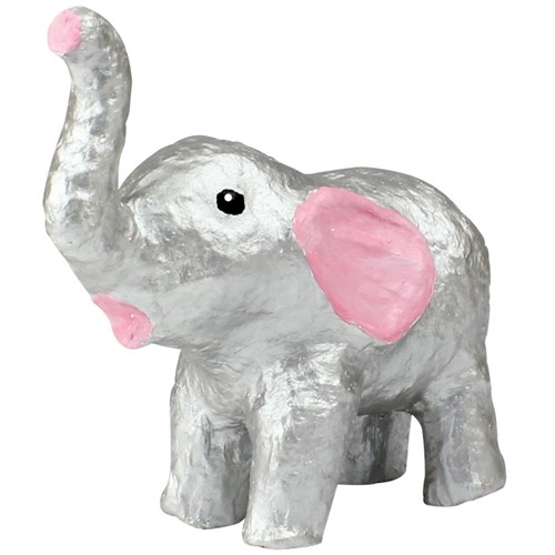 3D Papier Mache Safari Animals - Pack of 4