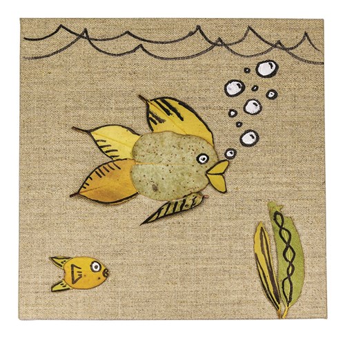 Canvas Panel Art Board - Natural Linen - Square