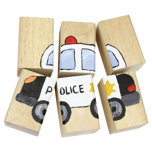 Wooden Blocks - Pack of 100