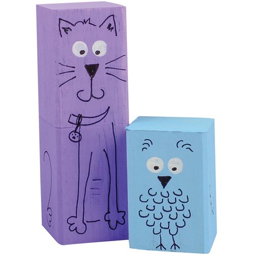 Wooden Blocks - Pack of 100