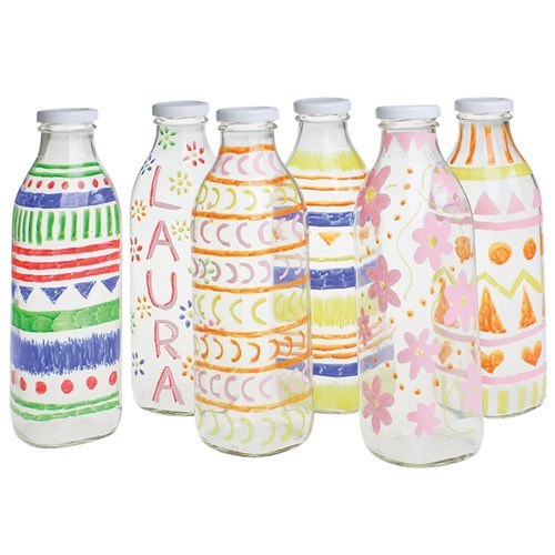 Glass Milk Bottle - 750ml