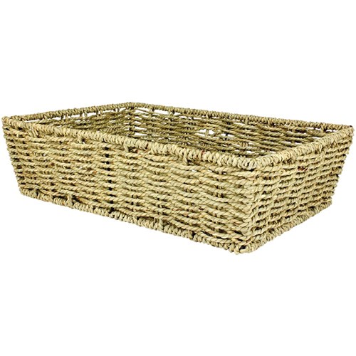 Large Rectangular Seagrass Basket