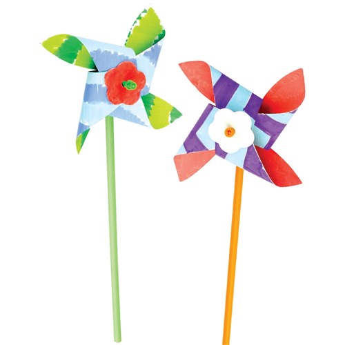 Design Your Own Windmills - Pack of 8