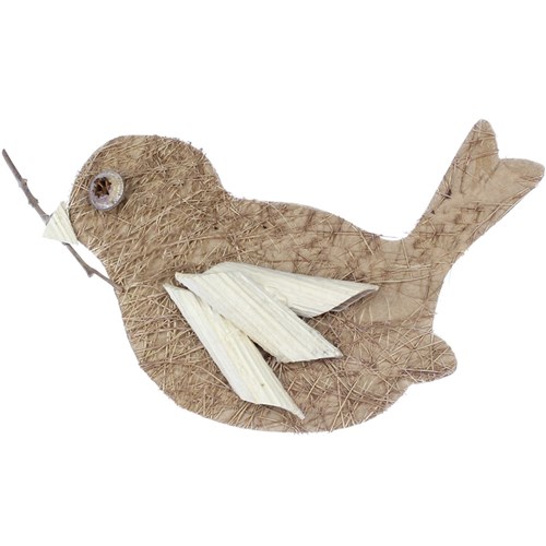 Cardboard Birds - Brown - Pack of 20