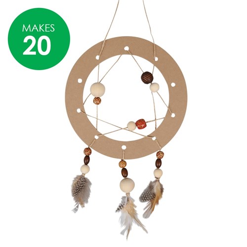 Natural Dream Catchers Group Pack
