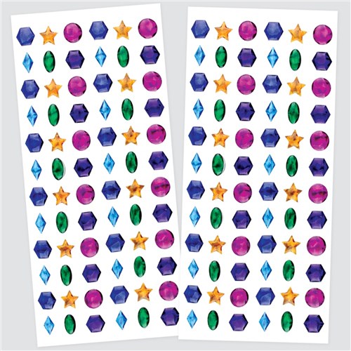Stick On Jewels - Pack of 288
