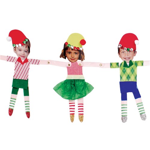 Cardboard Dancing People - White - Pack of 20