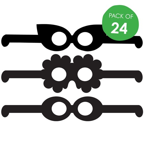 Scratch Board Glasses - Pack of 24