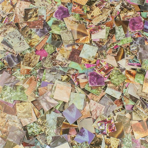 Mineral Paper Mosaics & Poster Set