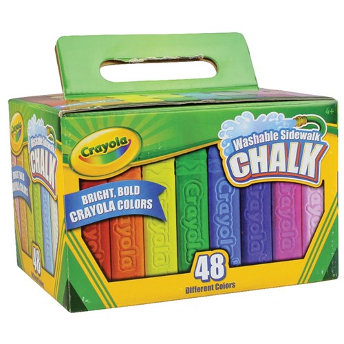 Crayola Sidewalk Chalk - Pack of 48