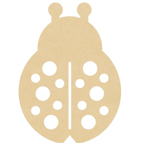 Giant Wooden Ladybug