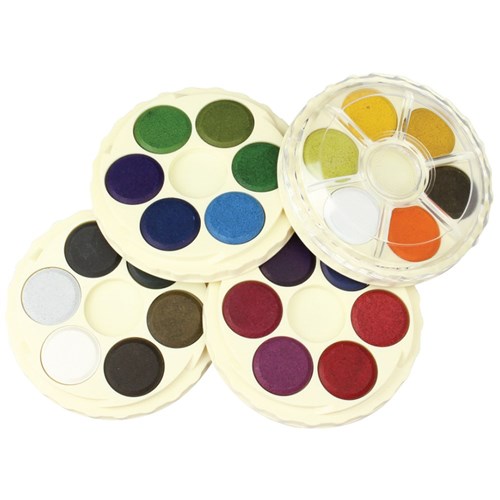 Koh-I-Noor Watercolour Discs - Brilliant - Pack of 24