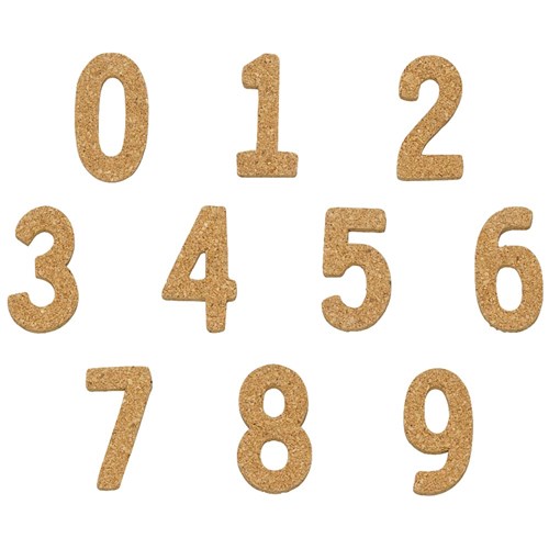 Cork Numbers - Pack of 10