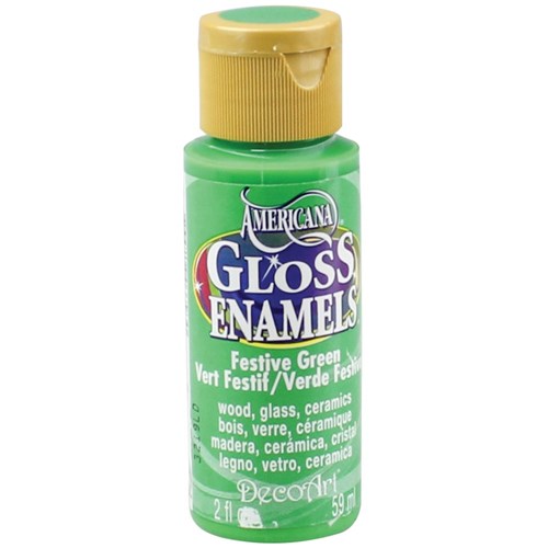Glass & Porcelain Paint - Green - 59ml
