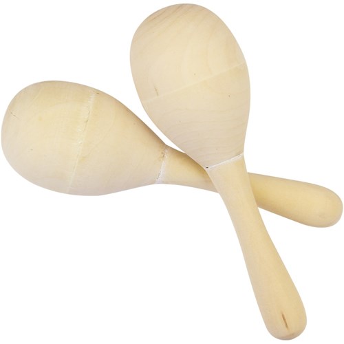 Wooden Maracas - Pack of 4