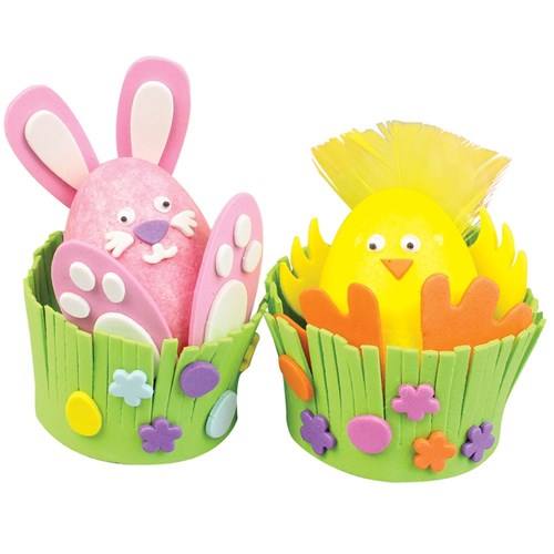 3D Easter Egg Characters Kit - Pack of 2