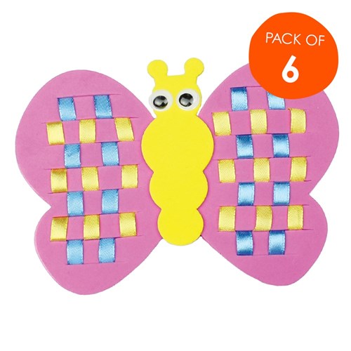 Minibeasts Weaving Magnet Kit - Pack of 6