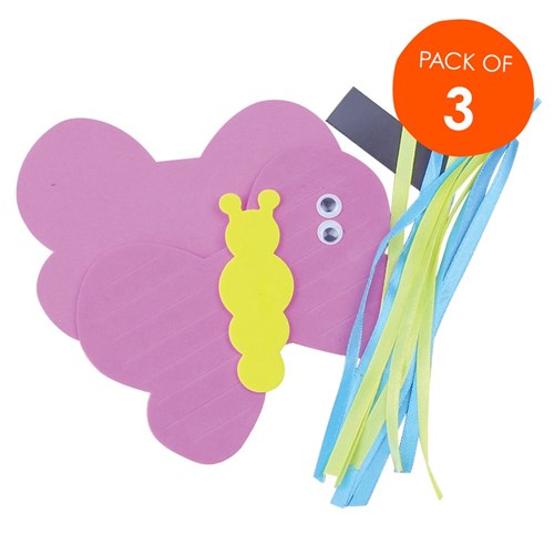 Minibeasts Weaving Magnet Kit - Pack of 6