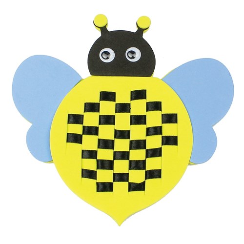 Minibeasts Weaving Magnet Kit - Pack of 6