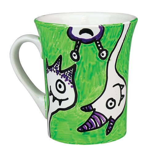 Flared Porcelain Mug
