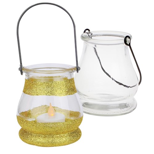 Hanging Glass Jar