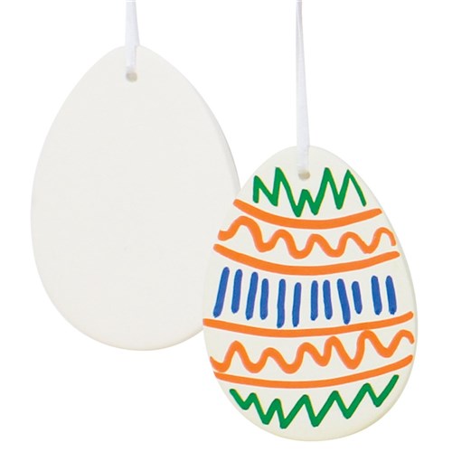 Ceramic Hanging Eggs - Pack of 5