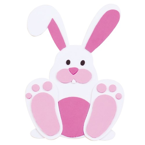 Foam Bunny CleverKit - Pink & White