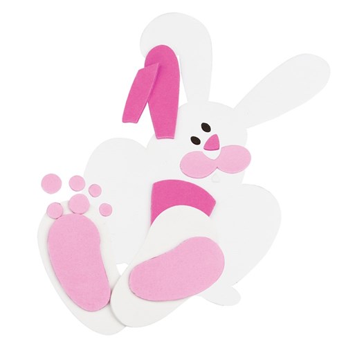 Foam Bunny CleverKit - Pink & White
